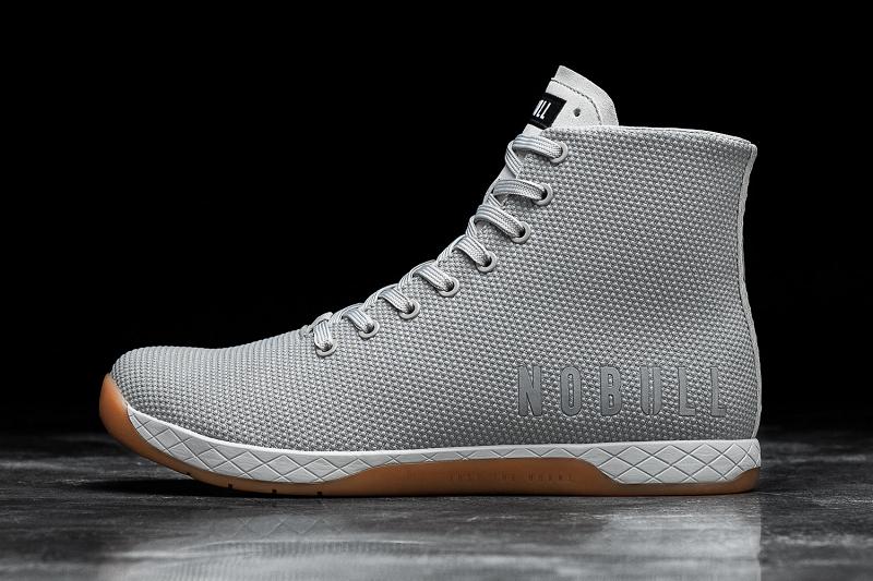 Nobull High-Top Arctic Gum Men's Trainers Dark / Grey | USA I1420L